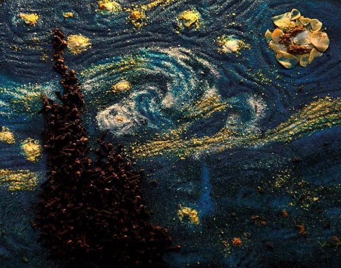 Источник: mymodernmet.com/painting-with-salts-and-spices/ Источник: mymodernmet.com/painting-with-salts-and-spices/