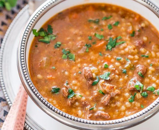 Источник: www.jocooks.com/dinner/beef-barley-soup/ Источник: www.jocooks.com/dinner/beef-barley-soup/