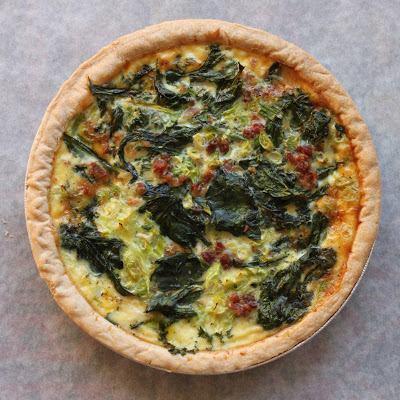 Fresh baked Quiche