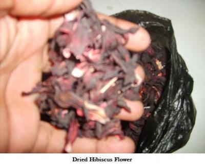 Hibiscus flower tea