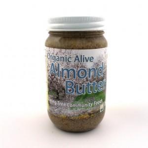 Almond Butter 16oz – Alive & Organic Almond Butter 16oz – Alive & Organic