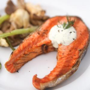 Sockeye Salmon Steaks (4 X 8oz packages) Sockeye Salmon Steaks (4 X 8oz packages)