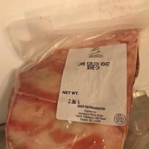 Lamb Sirloin Roast Lamb Sirloin Roast