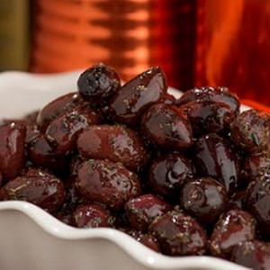 Whole Kalamata Olives with Oregano Whole Kalamata Olives with Oregano