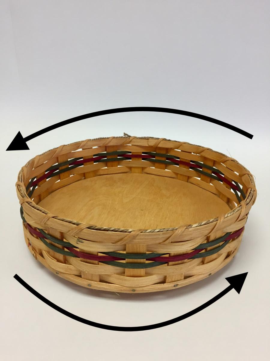 Lazy Susan Basket Ocooch Mountain Marketplace
