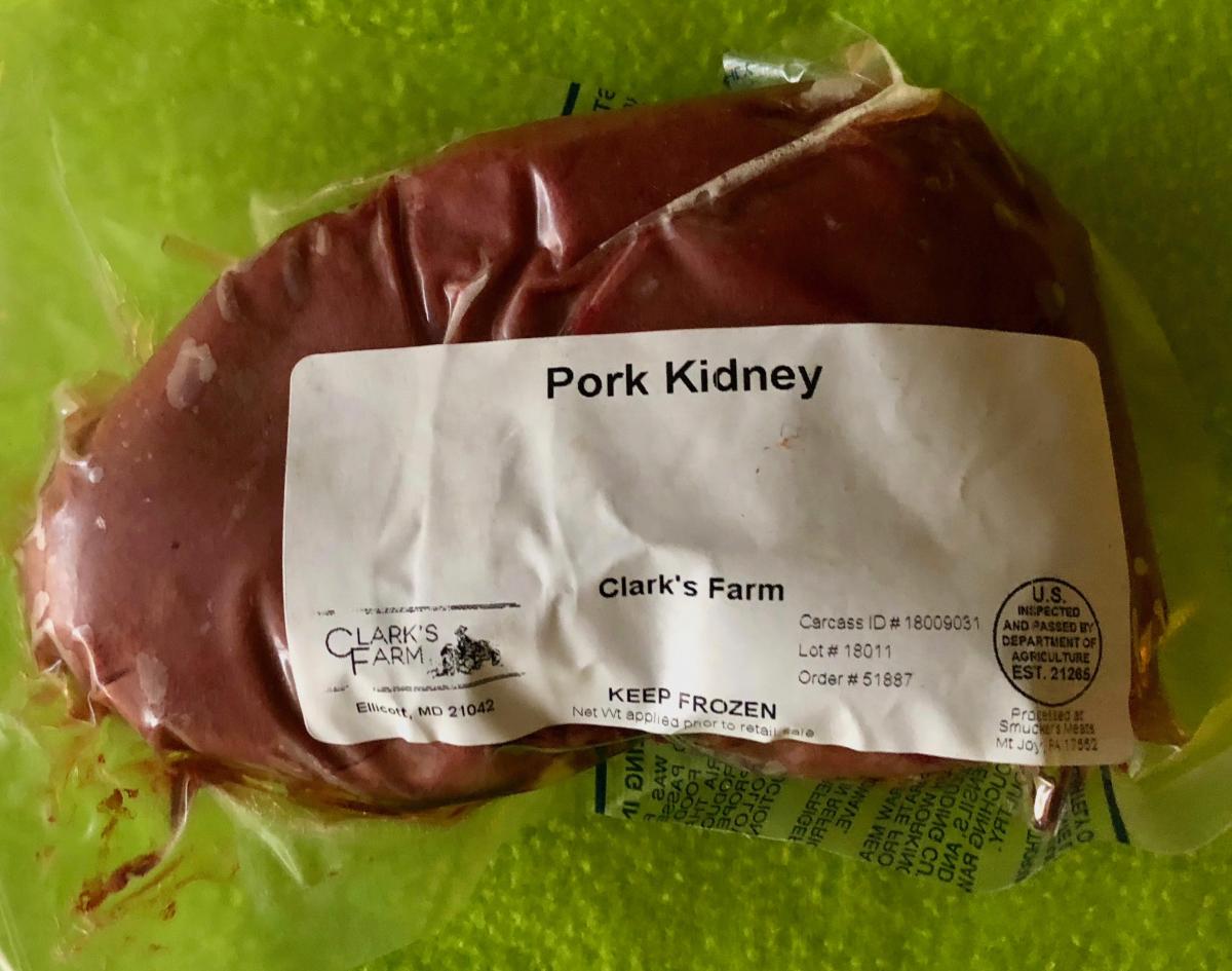 Pork Kidney Clark's Farm