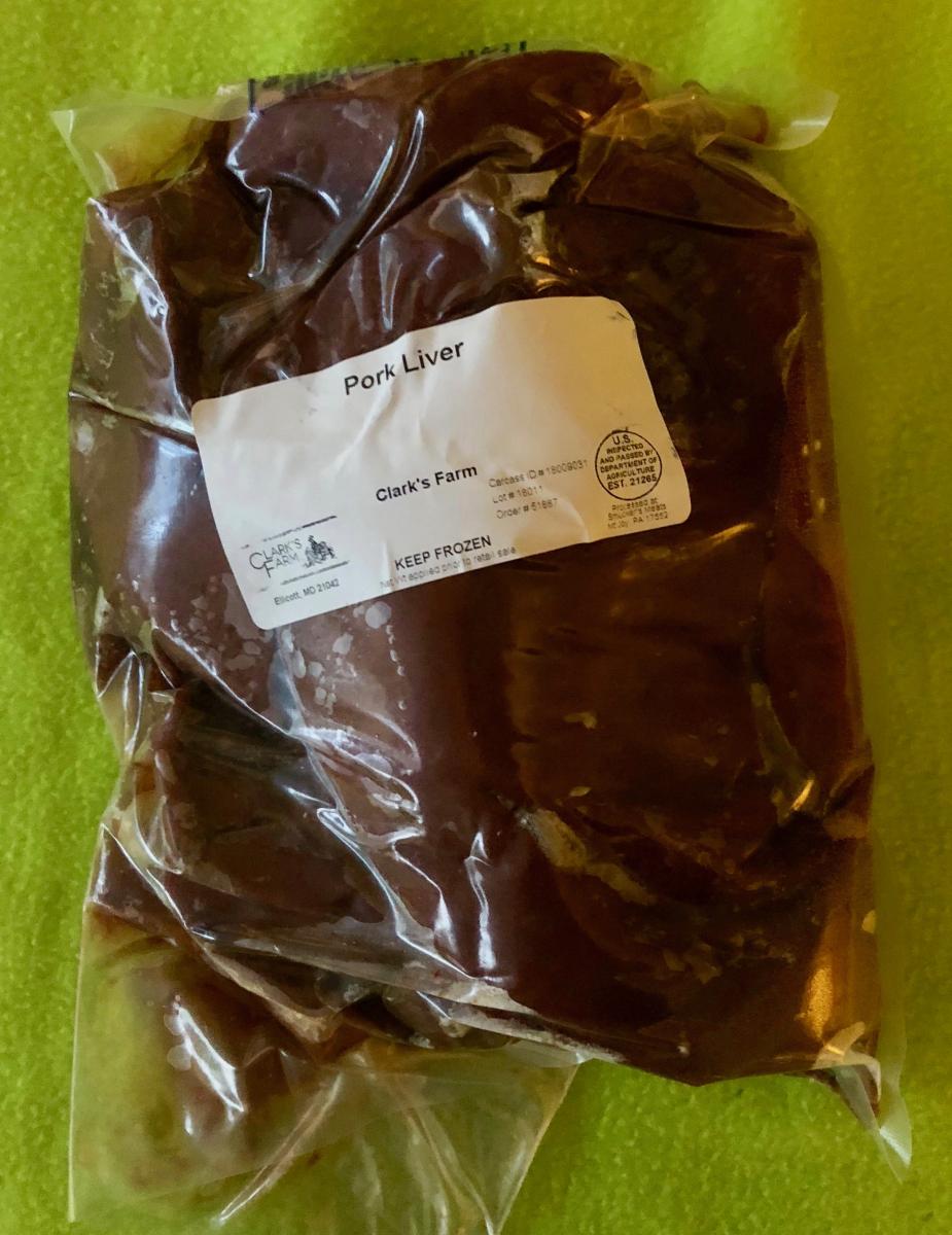 Pork Liver Clark's Farm