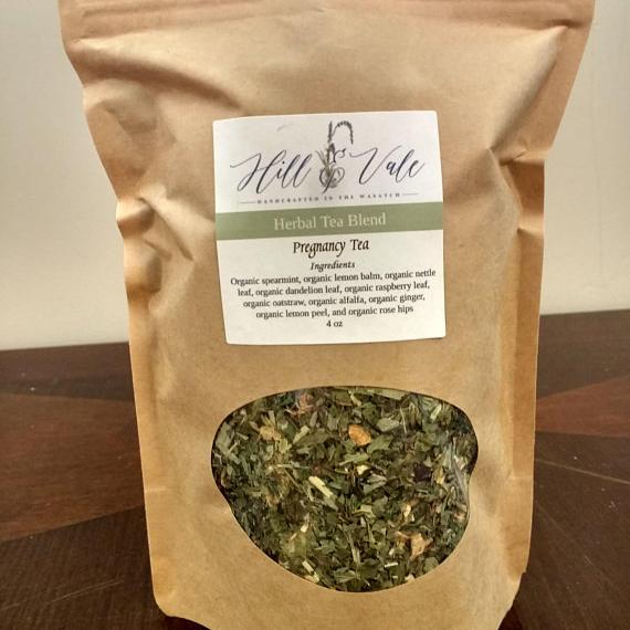 Organic Pregnancy Herbal Tea Blend 100 Natural Family