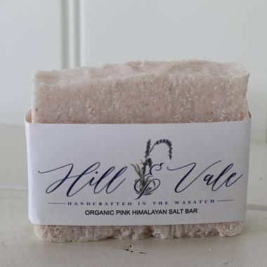 himalayan salt organic soap bar pink natural