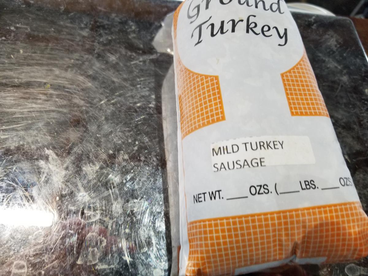 Turkey Sausage Mild Italian Grassfed on the Hill