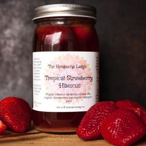 Tropical Strawberry Kombucha Tropical Strawberry Kombucha