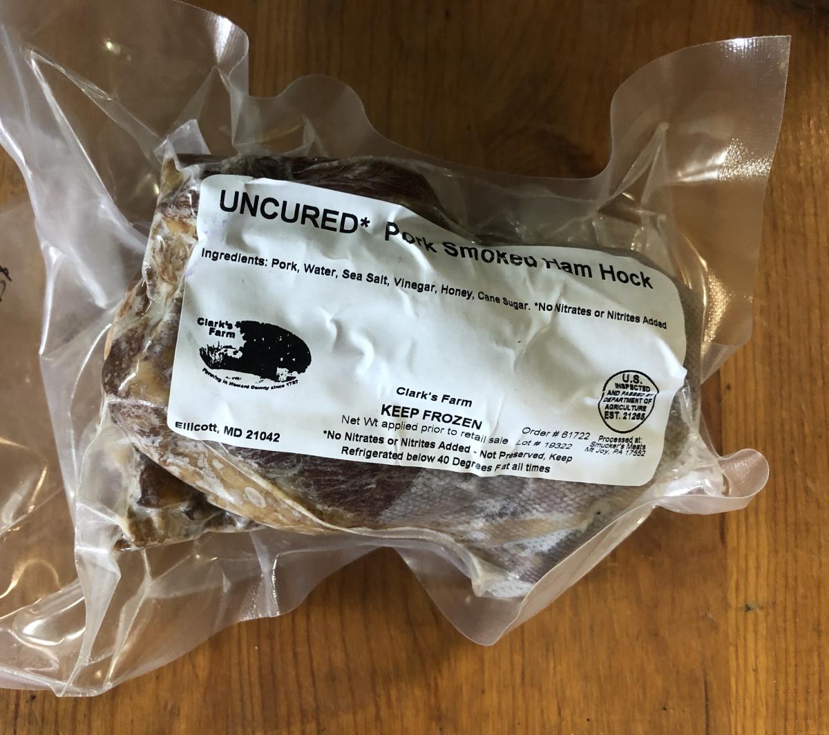 Smoked Ham Hocks Grassfed on the Hill