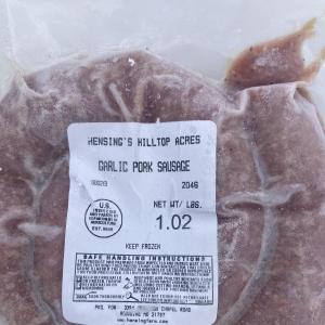Garlic  Sausage