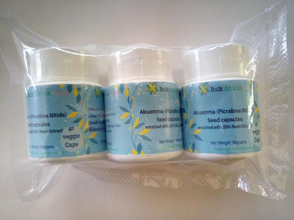 Akuamma Capsules (Enriched with 25% resin)