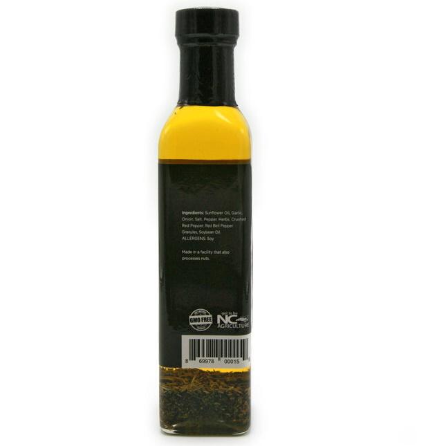Italian Infused Extra Virgin Sunflower Oil