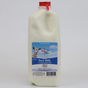 Swiss Villa Raw Goat Milk 1/2 Gallon