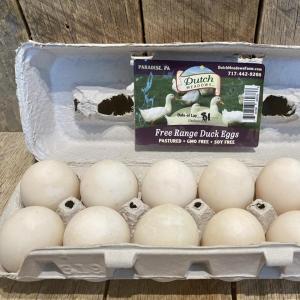  Duck Eggs -- pastured, soy and corn free