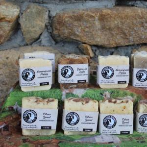 Goat Soap (4 oz. bars). Multiple product options available: 6