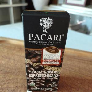Pacari Chocolate covered espresso beans