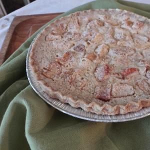 Bakery -- Peaches and Cream pie