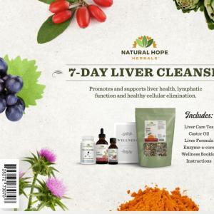 NHH - 7-Day Liver Cleanse  Combo Pack