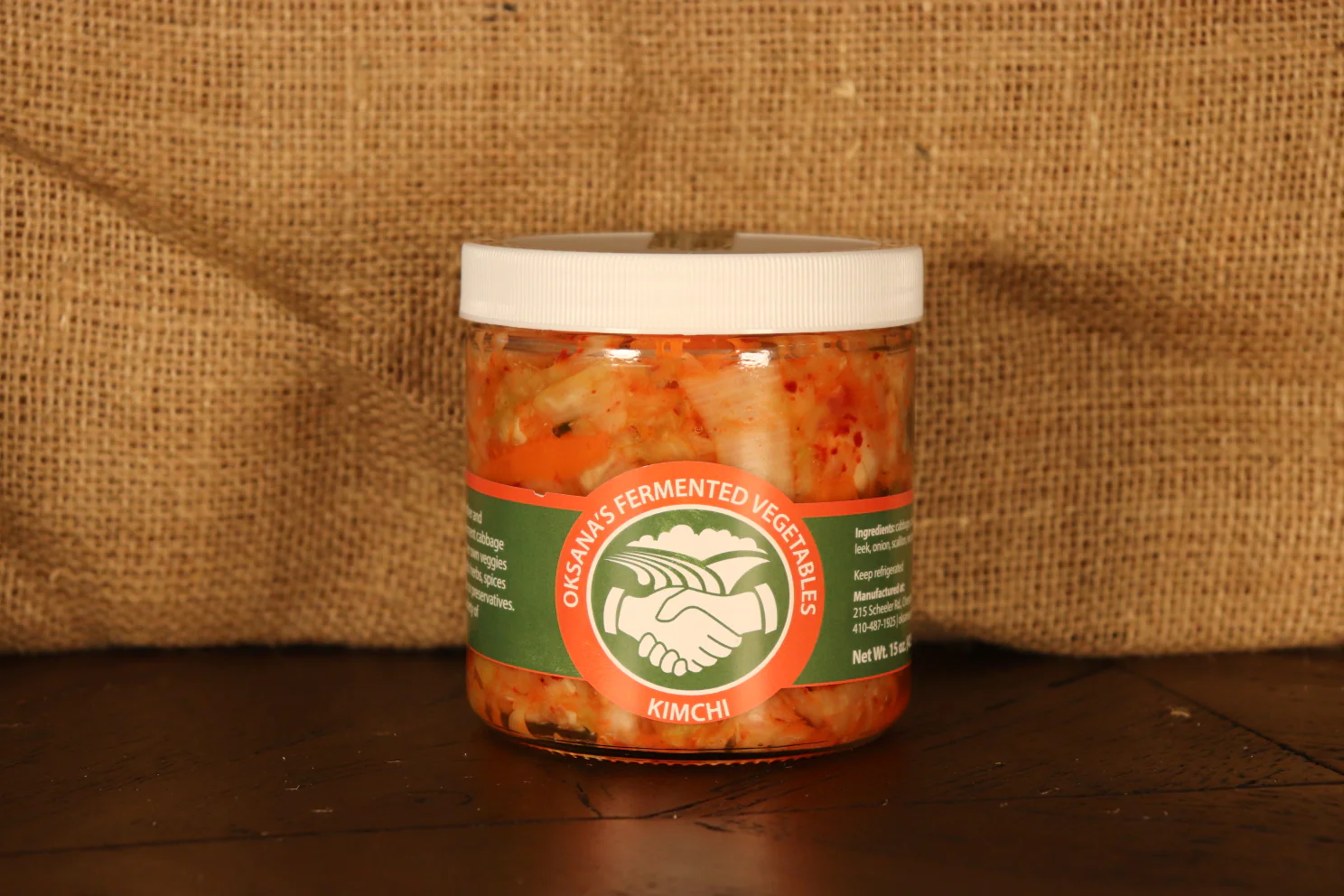 Oksana's -- Kimchi. Multiple product options available: 2