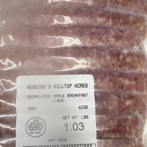 Maple sausage