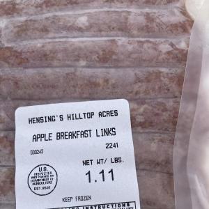 Apple sausage-loose