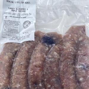 Blueberry Maple Turkey sausage