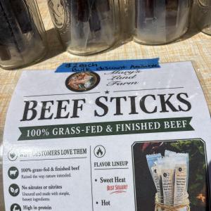 Beef Sticks from Mary’s Land Farm. Multiple product options available: 8