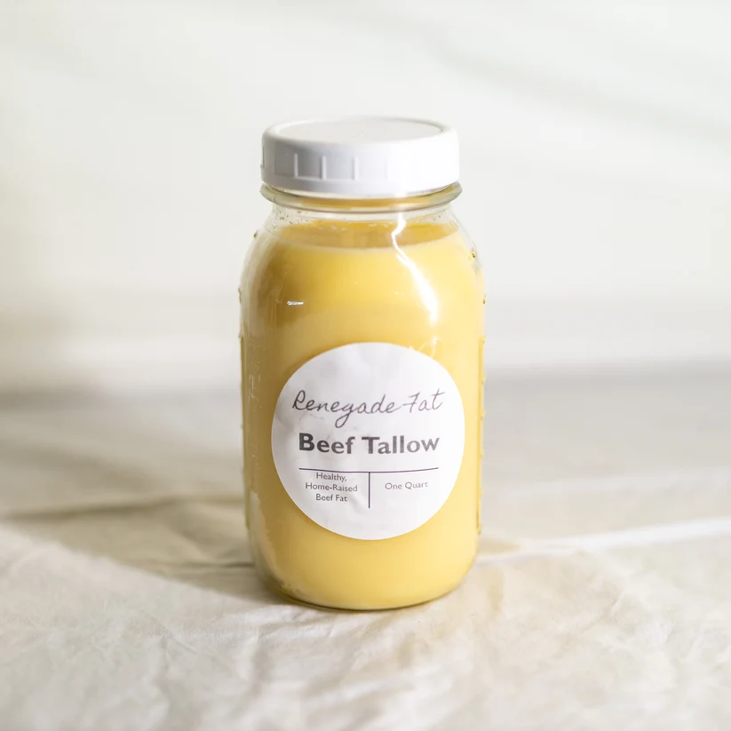 Home Rendered Beef Tallow